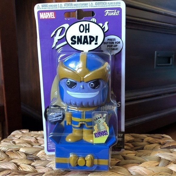 Funko Marvel: Popsies Thanos with pop up message - Picture 2 of 3